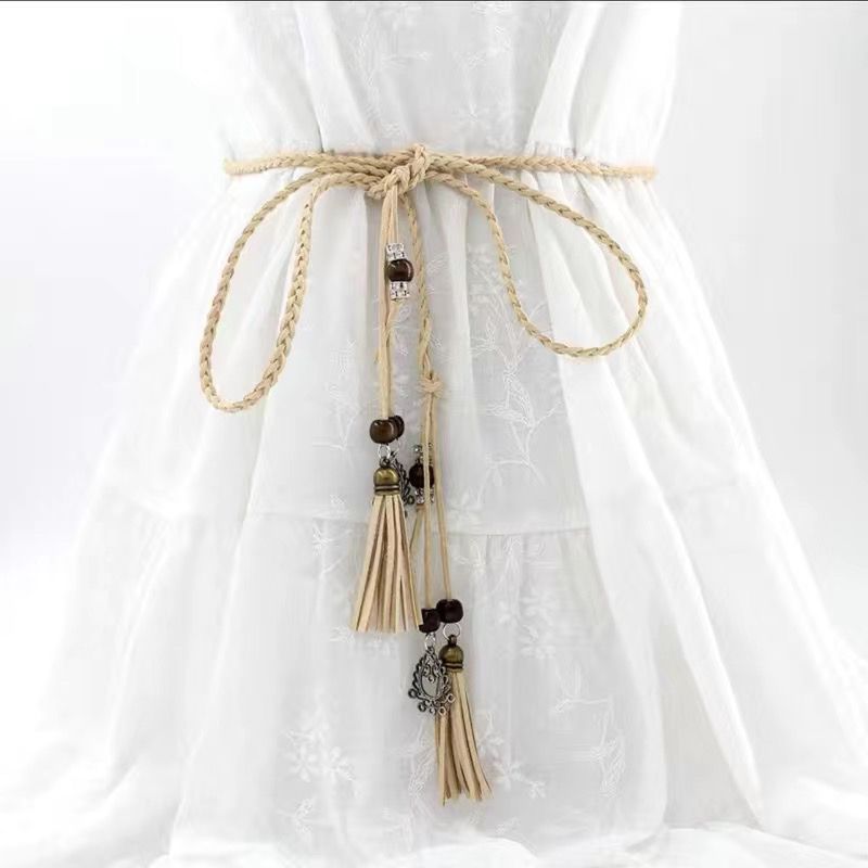 Summer Versatile Braided Waist Rope