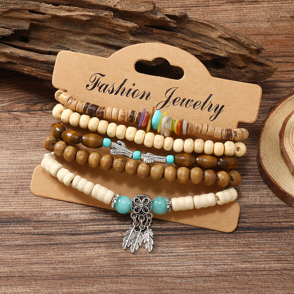 Bohemian Beaded Bracelet Set - Stackable & Colorful Design for Everyday Wear