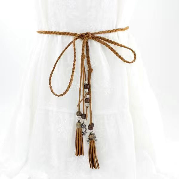 Summer Versatile Braided Waist Rope