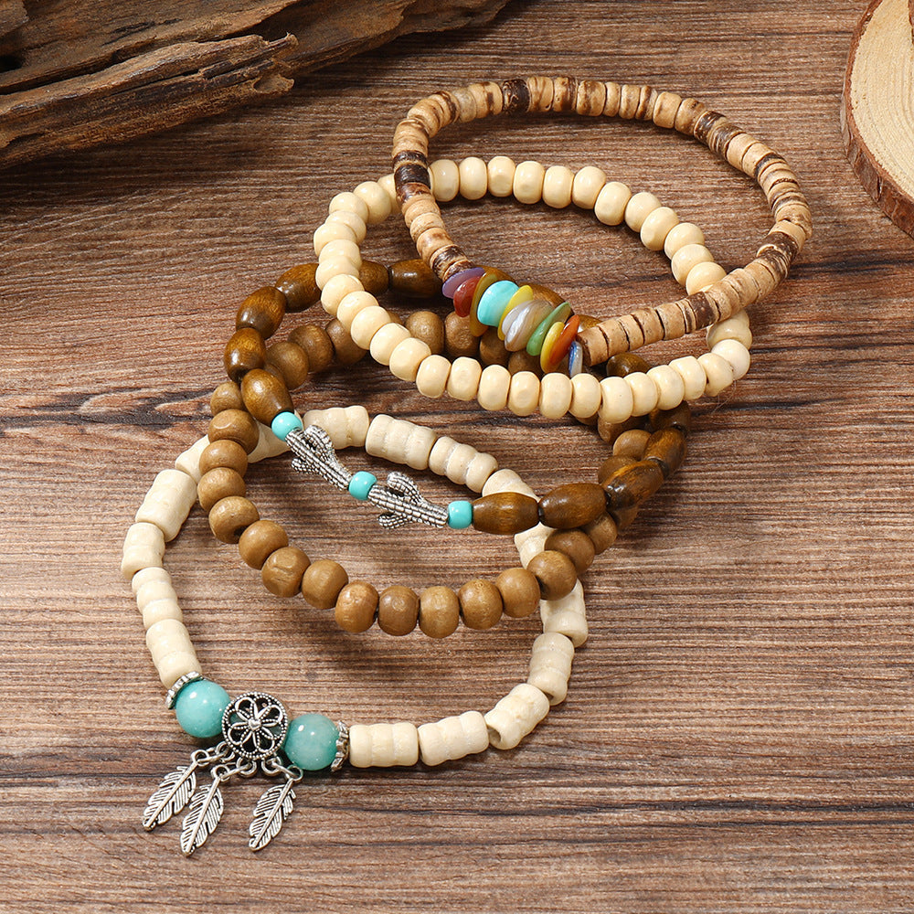 Bohemian Beaded Bracelet Set - Stackable & Colorful Design for Everyday Wear