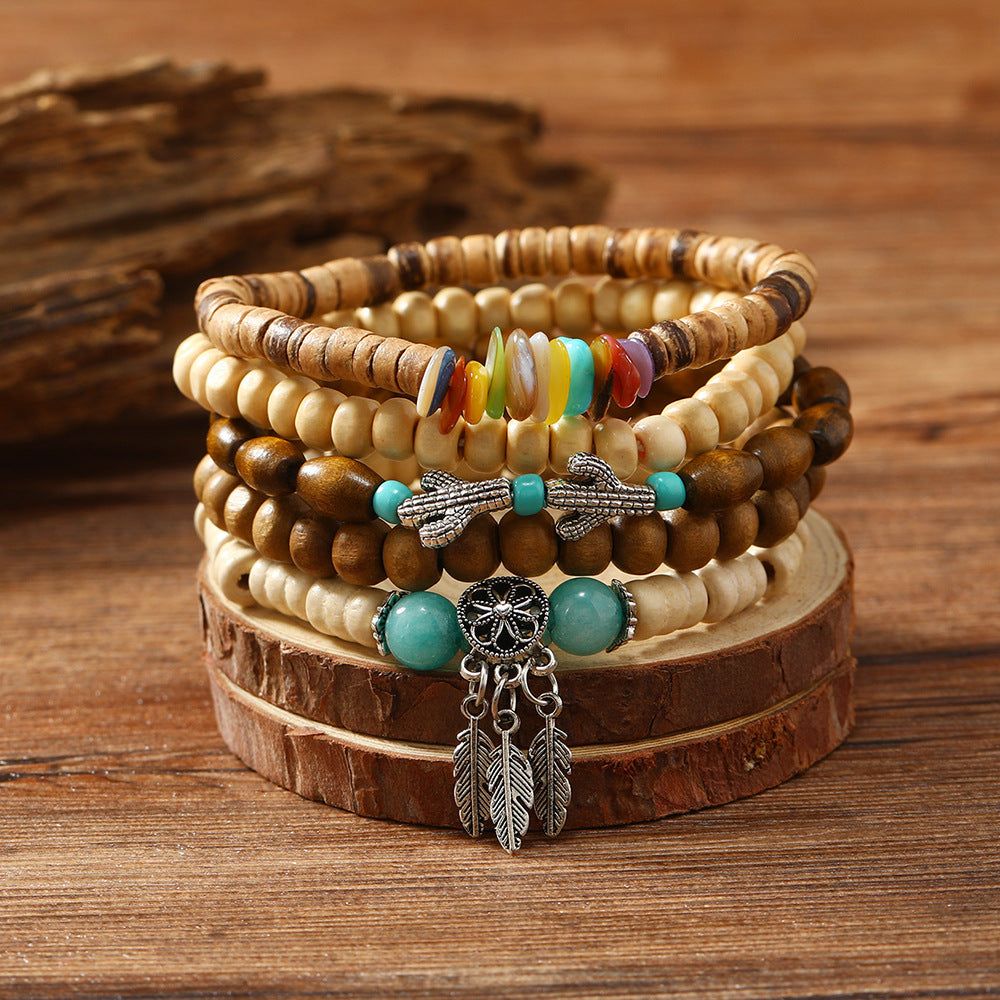 Bohemian Beaded Bracelet Set - Stackable & Colorful Design for Everyday Wear