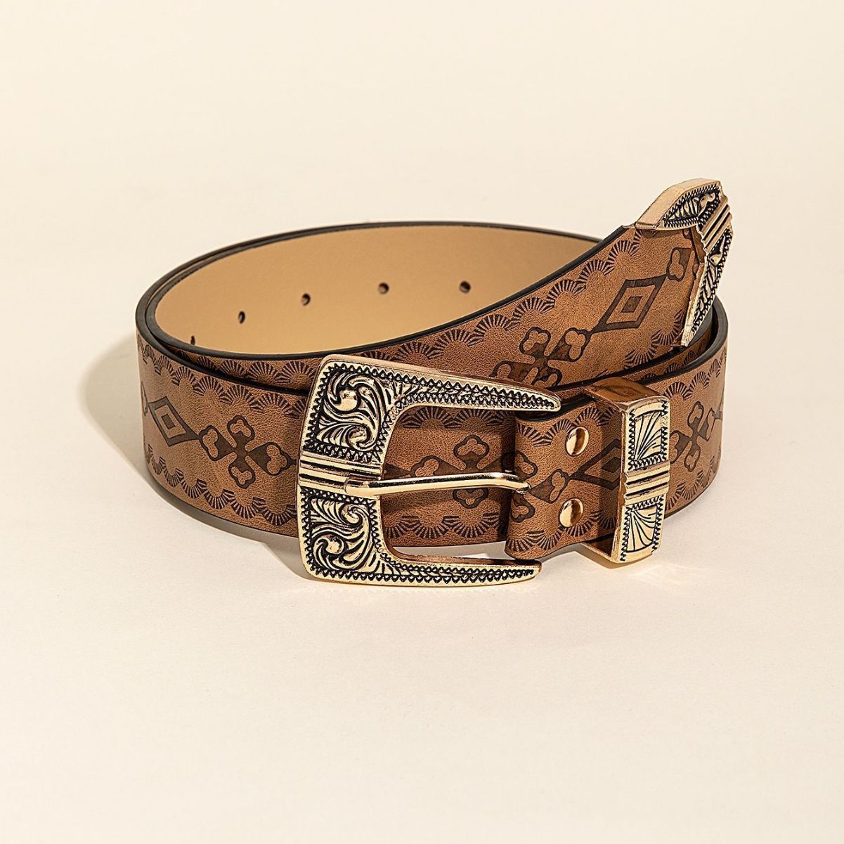 Retro Pattern Women's Belt